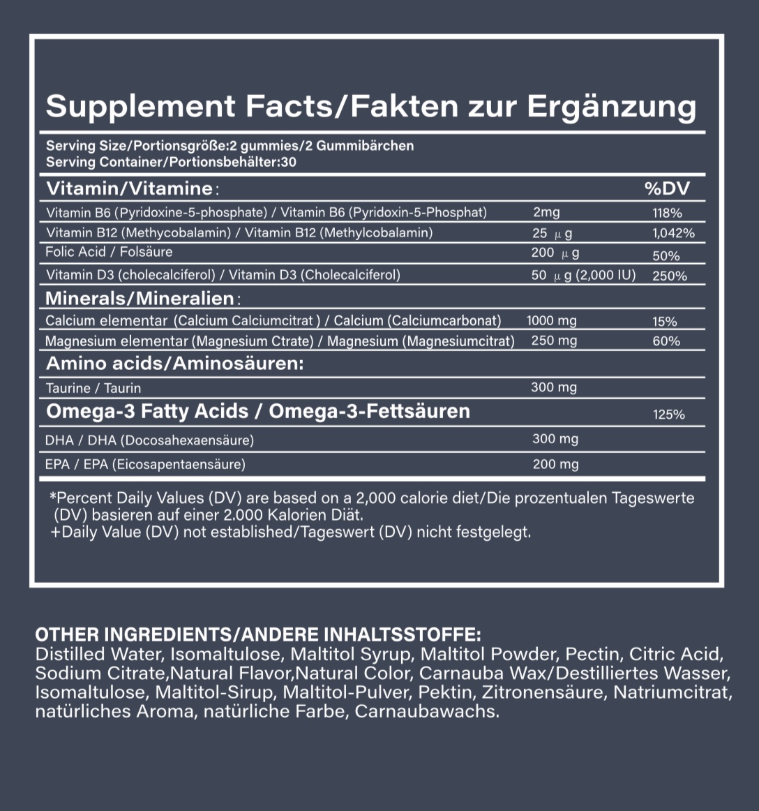 NutriG CalMaO